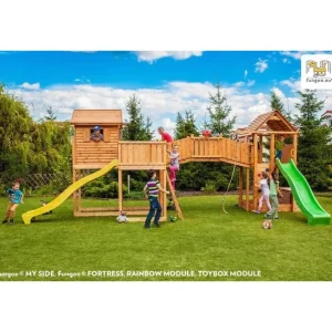 Fungoo Aires De Jeux<Aire De Jeux En Bois - Maxi Sized Plaza