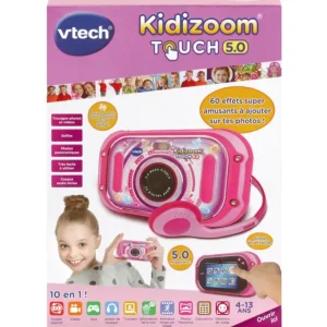 VTech Appareils Photo Et Camera<Appareil Photo Kidizoom Touch 5.0 Rose