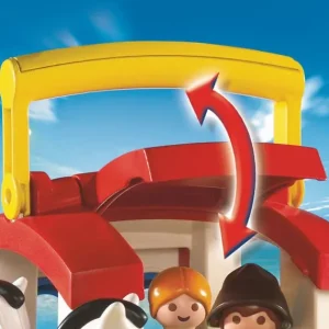 Playmobil Playmobil<6765 - Arche De Noe Transportable - 1.2.3
