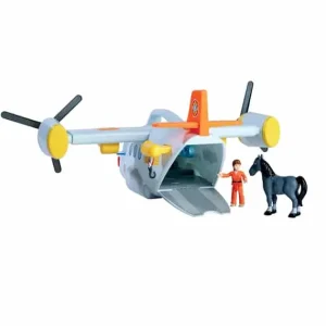 Simba Dickie Avions Radiocommandés<Avion De Sauvetage Et Figurines Sam Le Pompier