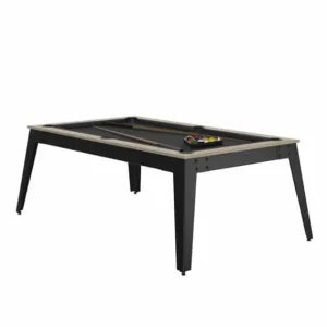 Rene Pierre Billards<Billard Steel Oslo Gris Avec Plateau
