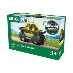 Brio Trains Et Circuits< 33896 - Wagon Lumineux Charge D'Or