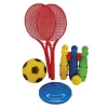 SUN and SPORT Cages Et Ballons De Foot<Coffret Multi-Activites Sportives - 4 Jeux