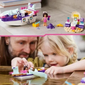 * Maisons De Poupee<10786 - ® Gabby Et La Maison Magique - Le Bateau Et Le Spa De Gabby Et Marine