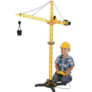 Motor & Co R/C Véhicules De Chantier Et Tracteurs<Grue De Chantier Telecommandee 120 Cm Avec 2 Véhicules