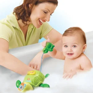 VTech Jouets Pour Le Bain<Jouet De Bain - Maman Tortue Et Son Bebe Nageur