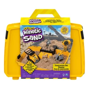 Spin Master Mosaïque, Sable Et Paillettes<Kinetic Sand - Mallette De Construction - Sable Magique A Modeler