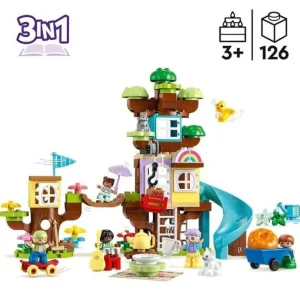 LEGO Jouets À Emboîter, À Empiler<10993 - ® Duplo - La Cabane Dans L'Arbre 3-En-1