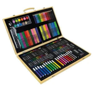 Creamania Dessin Et Peinture<Mallette A Dessin En Bois 180 Pieces