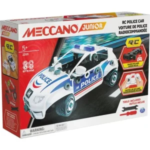 Meccano Meccano, Engrenages< Junior - Ma Voiture De Police Radiocommandee