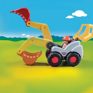 Playmobil Playmobil<70125 - 1.2.3 - Pelleteuse