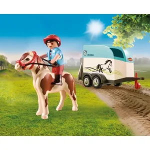 Playmobil Playmobil<70511 - Country - Voiture Et Van Pour Poney