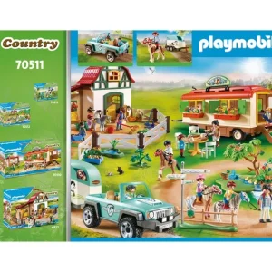 Playmobil Playmobil<70511 - Country - Voiture Et Van Pour Poney