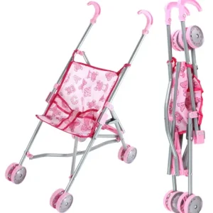 MGM Poussettes Poupons<Poussette Canne Rose 56 Cm