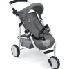 Bayer Chic 2000 Poussettes Poupons<Poussette Jogging 3 Roues Lola Grise