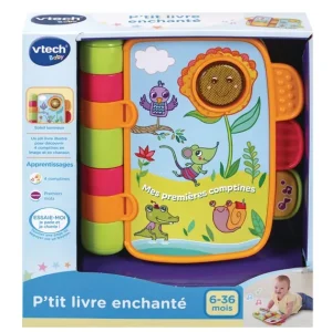 VTech Premiers Apprentissages<P'Tit Livre Enchante Mes Premieres Comptines
