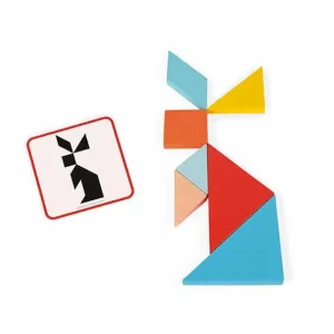 Janod Puzzle Bébé / Enfant<Puzzle J'Apprends Les Formes Le Tangram - Essentiel