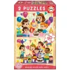 Educa Puzzles Bois<2 Puzzles En Bois 50 Pieces Fete D´Anniversaire