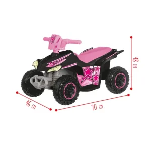 SUN and SPORT Quads Électriques<Quad Electrique Pink 6 Volt