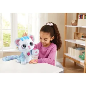 VTech Peluches Interactives<Ruby, Mon Chat Paillettes Magiques