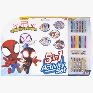 Canenco Dessin Et Peinture<Set De Coloriage 5 En 1 Spidey And His Amazing Friends