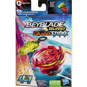 Hasbro Jeux De Récréation<Starter Pack Beyblade Burst Quadstrike - Toupie Stellar Hyperion H8 Et Lanceur