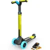 BERG Trottinettes<Trottinette Nexo Led Pliable Verte Citron Avec Jeu Magnetique